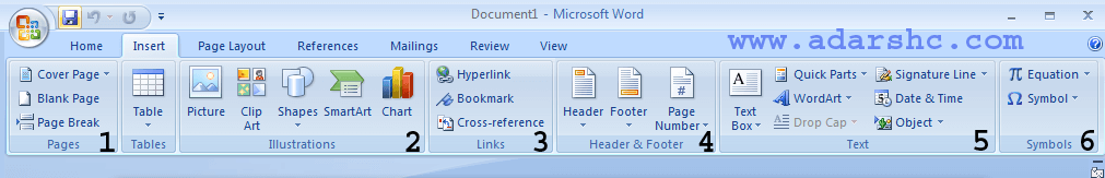 ms-word Insert