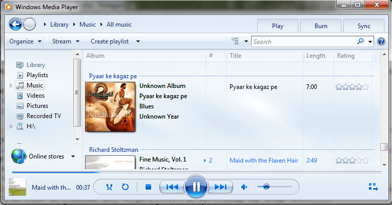 change album art media